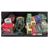 Holiday S&P Shakers, Ornaments, Ceramic Bowl.