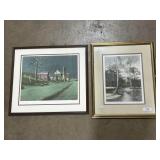 2 Signed Art Prints (Wayne Cooper & Kaczmarek).