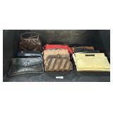 Lot Of Ladies Fashion Purses & Clutches.