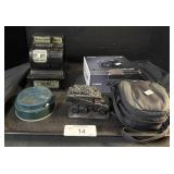 2 Mechanical Coin Banks, Canon Camera.