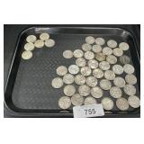 43 90% Silver Walking Liberty Coins, 6 90% Silver