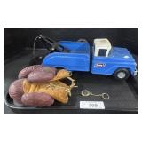 Buddy L Pressed Steel Truck, Boxing Gloves.