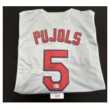 Albert Pujols Autographed Jersey.