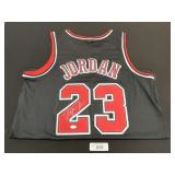 Michael Jordan Autographed Jersey.