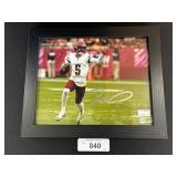 Jayden Daniels Autographed Photo.