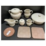 Longaberger Serving Set & Buffet Bricks.