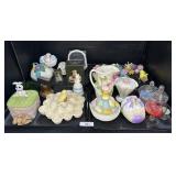 Easter & Spring Figurines & Trinket Boxes.
