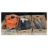Tools, Extension Cords, Sockets, Impact Wrench.