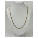 10KT Gold Rope Chain.