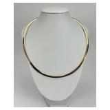 14KT Gold Omega Choker.