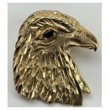 14KT Gold Bird Head Pendant.