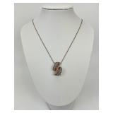 14KT Gold LeVian Diamond Pendant Necklace.