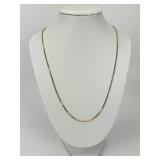 14KT Yellow Gold Box Chain.