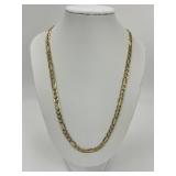 10KT Gold Figaro Chain.