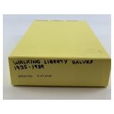 26 90% Silver 1933-1939 Walking Liberty Halves.