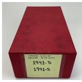 1,200 1941 Wheat Pennies.