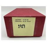 1,376 1919 Wheat Pennies.