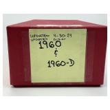 1,326 1960 & 1960-D Lincoln Head Pennies.