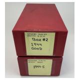 1,416  1944-S Wheat Pennies.