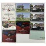 3 2019 Silver Proof Sets & 8 1985-2020 Proof Sets.