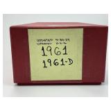 1,425 1961 & 1961-D Lincoln Pennies.