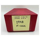 1,084 1948 Wheat Pennies.