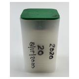 20 2020 1oz Silver American Eagle Dollars.