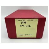 670 1943 Steel Pennies.