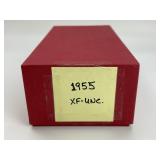 883 1955 Wheat Pennies.