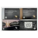 4 United States Mint Proof Sets.