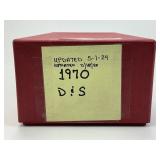 741 1970-D, 1970-S Lincoln Pennies.