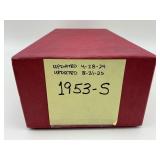 1,022 1953-S Wheat Pennies.