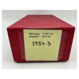 1,363 1954-D Wheat Pennies.