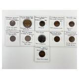 Civil War Era Tokens.