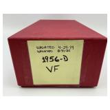 1,250 1956-D Wheat Pennies.