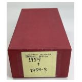 8301954 & 1954-S Wheat Pennies.