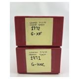 3,558 1971 & 1972 Lincoln Pennies.