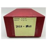 824 1923-1925 Wheat Pennies.