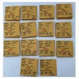 66 Envelopes Of Foreign Coins, Canada, Germany.