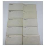 10 United States Mint Proof Sets.