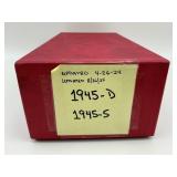 1,801 1945-D & 1945-S Wheat Pennies.