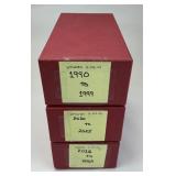 2,650 1990-2025 Lincoln Pennies.