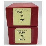 1,645 1980-1989 Lincoln Pennies.