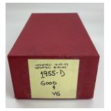 1,333 1955-D Wheat Pennies.