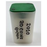 20 2010 1oz Silver American Eagle Dollars.