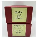 3,650 Uncirculated 2019 & 2024 Pennies.