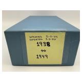 296 1938-1949 Nickels.