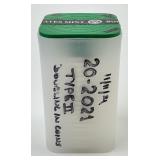 20 2021 1oz Silver American Eagle Dollars.