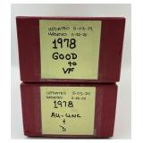 1,591 1978 Memorial Pennies.