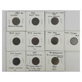 10 Army & Navy, Our Country, Peace Forever Tokens